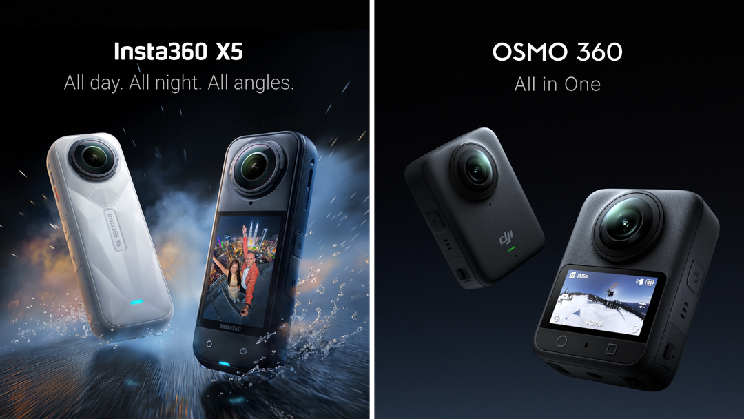 史诗对决:DJI Osmo 360 完胜 Insta360 X5(真的完胜吗?)
