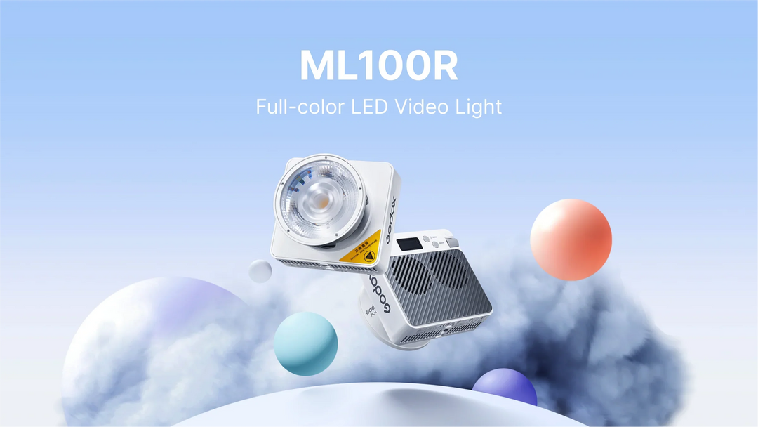 这是功能最全的袖珍RGB灯吗?Godox ML100R评测