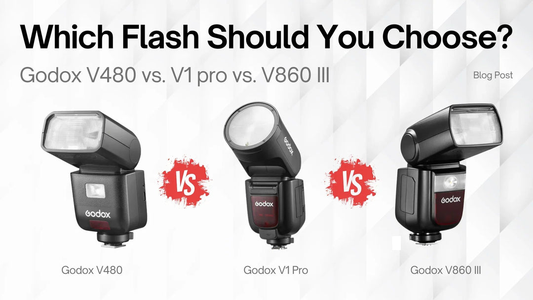 Godox V480 与 V1pro 与 V860 III:您应该选择哪款闪光灯?