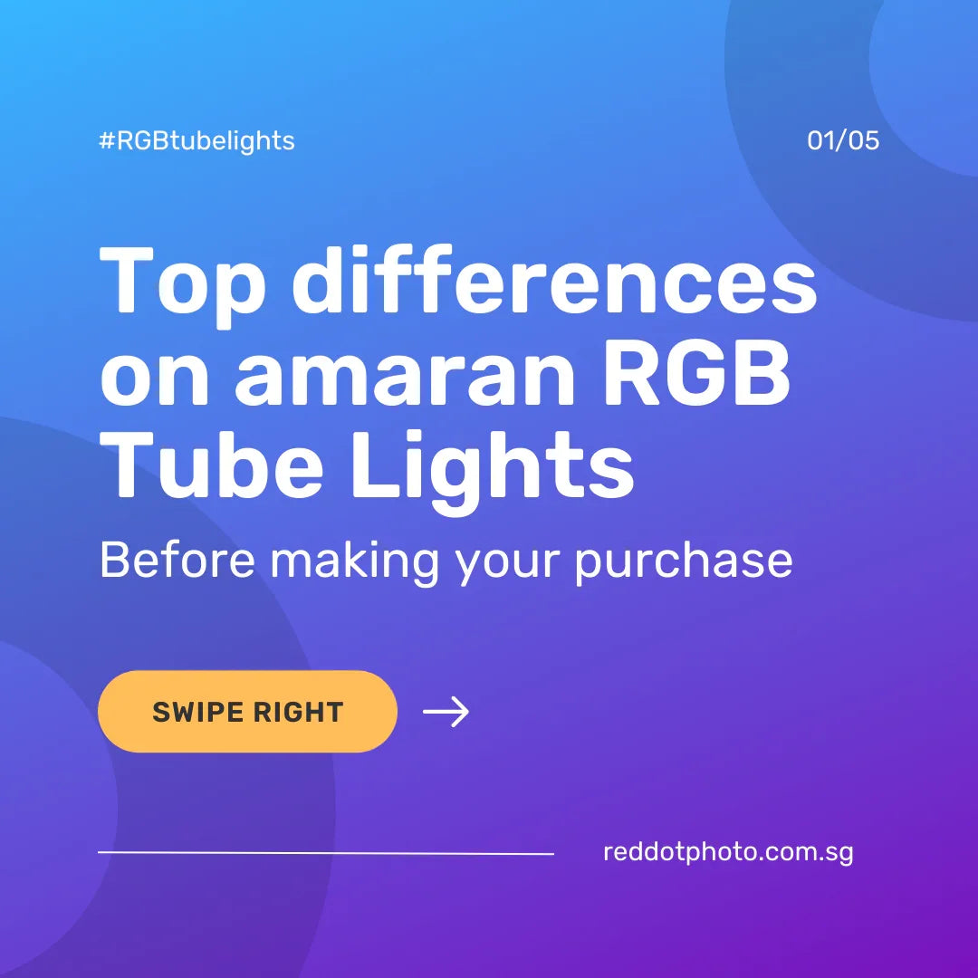 Amaran RGB 灯管:深入的规格和细节