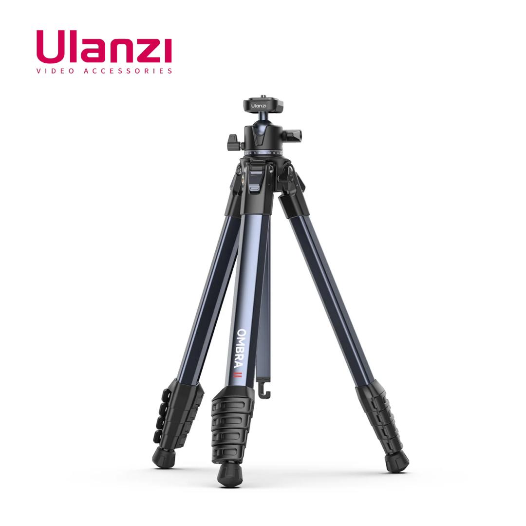 Ulanzi OMBRA II Travel Tripod T156 on a white background