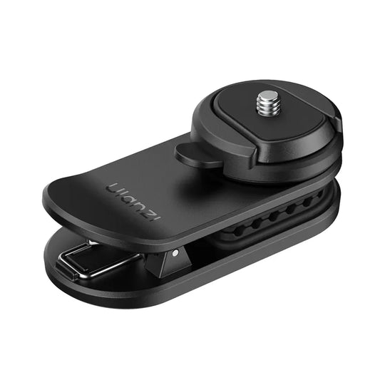 Black camera accessory with Ulanzi branding on a white background