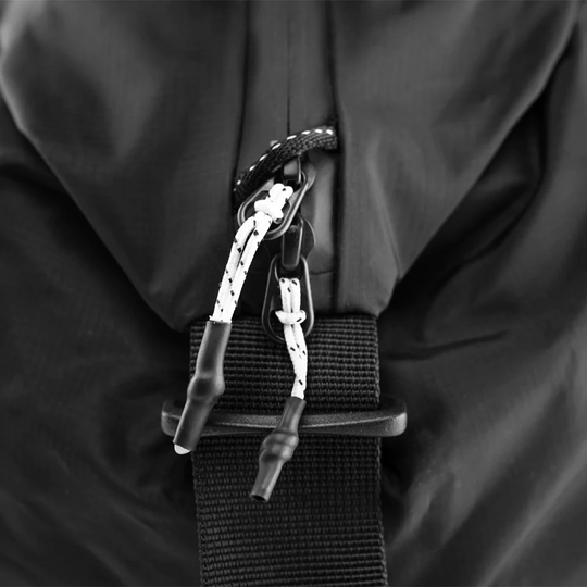 Close up shot of Matador ReFraction Packable Duffle bag