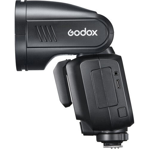 Godox V100 100W TTL 锂离子圆头相机闪光灯无线传输 Speedlite 闪光灯