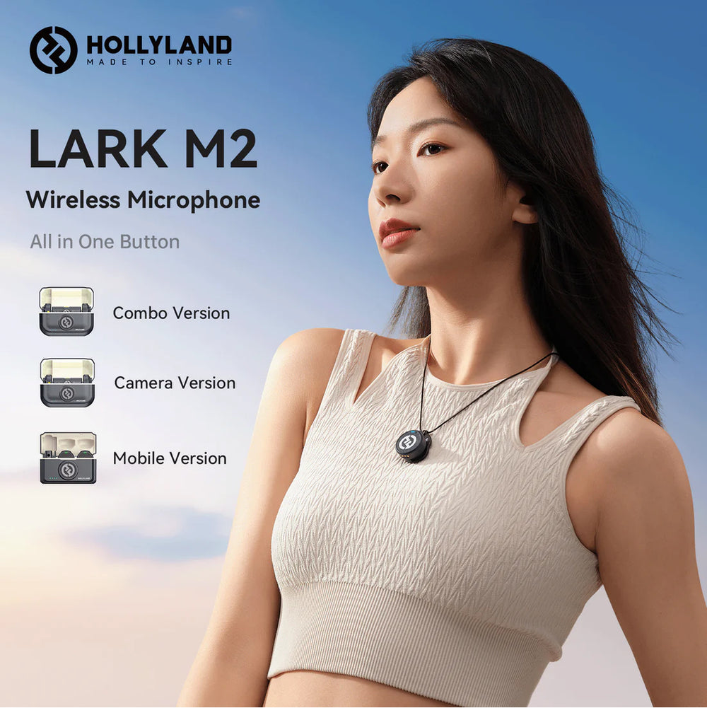 Hollyland LARK M2 DUO 双人无线组合麦克风系统