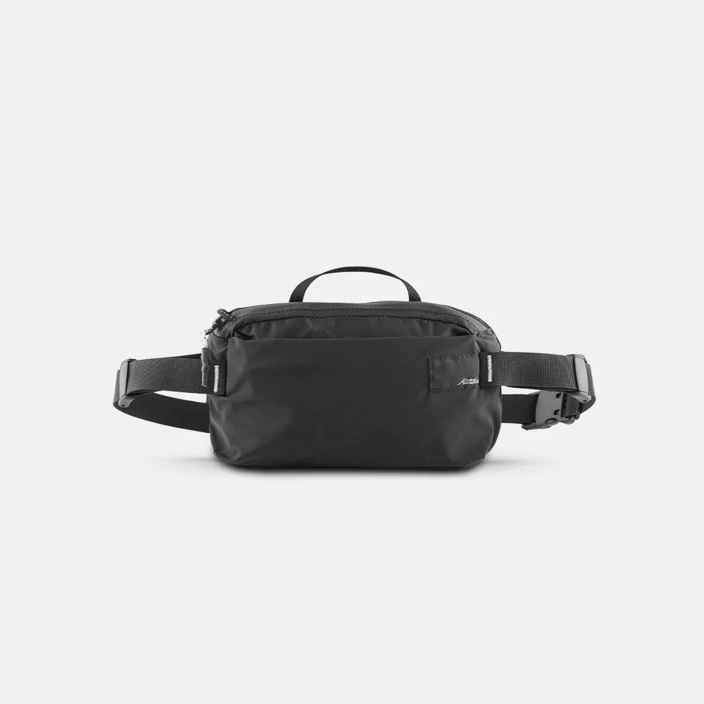 Black Matador ReFraction Packable Sling on white background.
