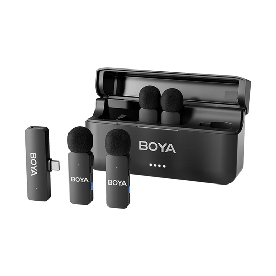 Boya BY-V4U 四通道迷你无线麦克风 (Type-C)