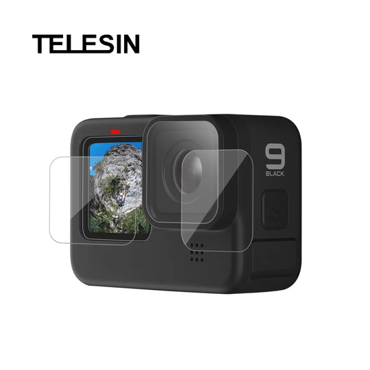 Telesin 钢化玻璃屏幕保护膜，适用于 GoPro Hero 9/10/11/12