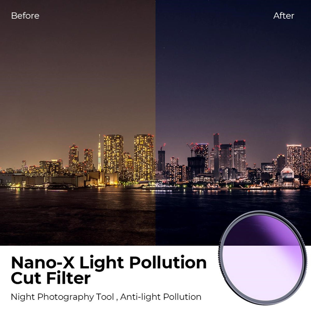 K&amp;F Concept Nano-X系列天然夜间滤镜