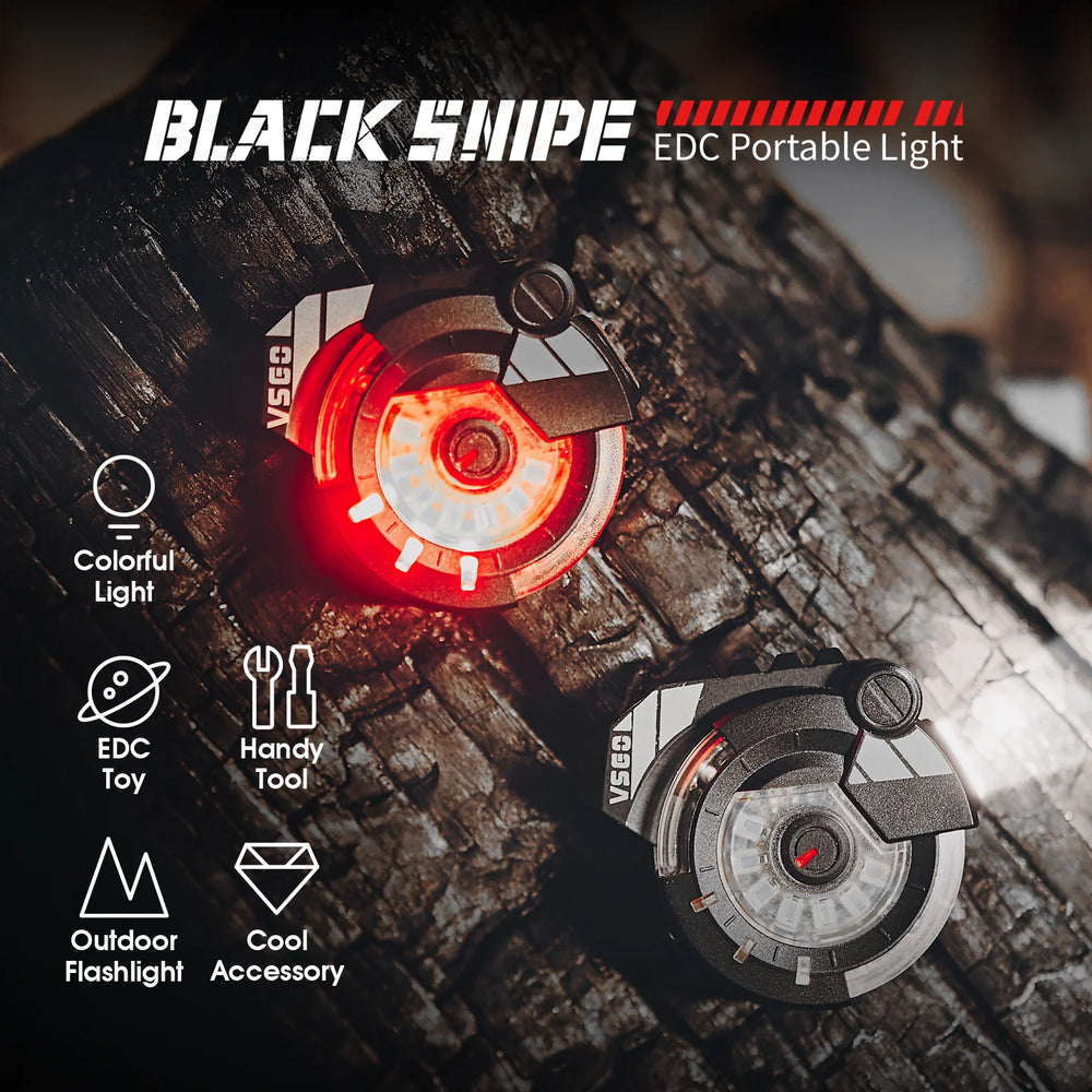 VSGO Black Snipe 便携式 EDC 灯