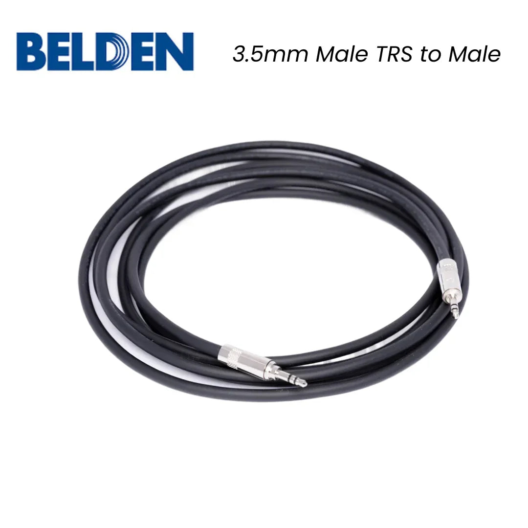 Belden Audio Cable 3.5mm Mini Jack Male to Male (3.0 meters) Neutrik - Red Dot Photo