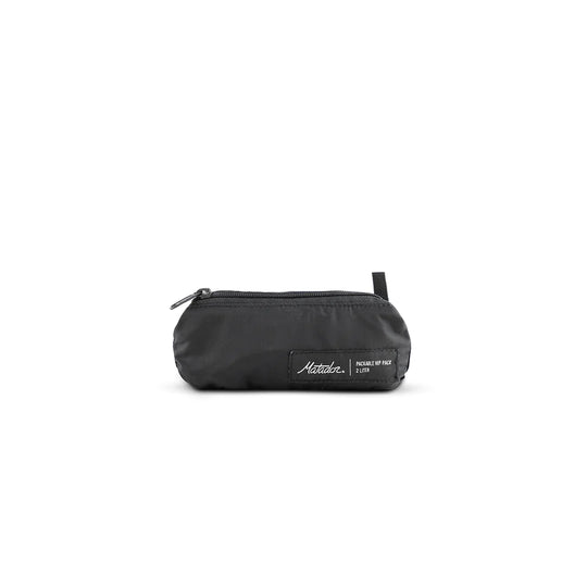 Black Matador ReFraction Packable Sling on white background.