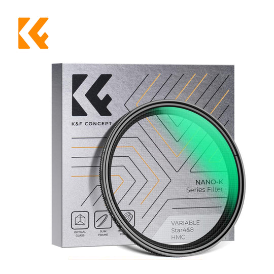 K&amp;F Concept 4-8 点可变星光滤镜十字屏