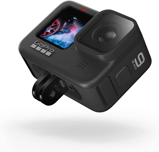 GoPro Hero 9 Black 运动相机 - 5K 视频、20MP 照片、防水