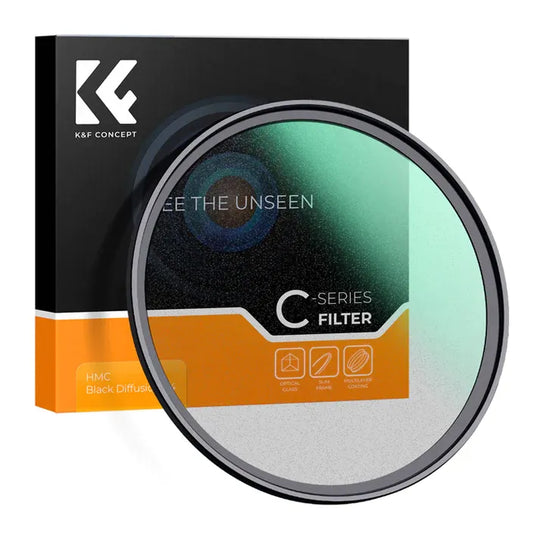 K&amp;F 黑雾非磁性滤镜 黑色扩散滤镜 C 系列