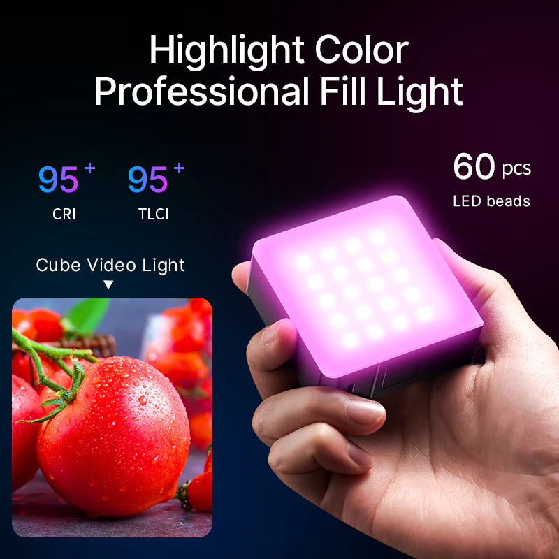 乌兰子 VL49 Pro 充电迷你RGB灯 B01001