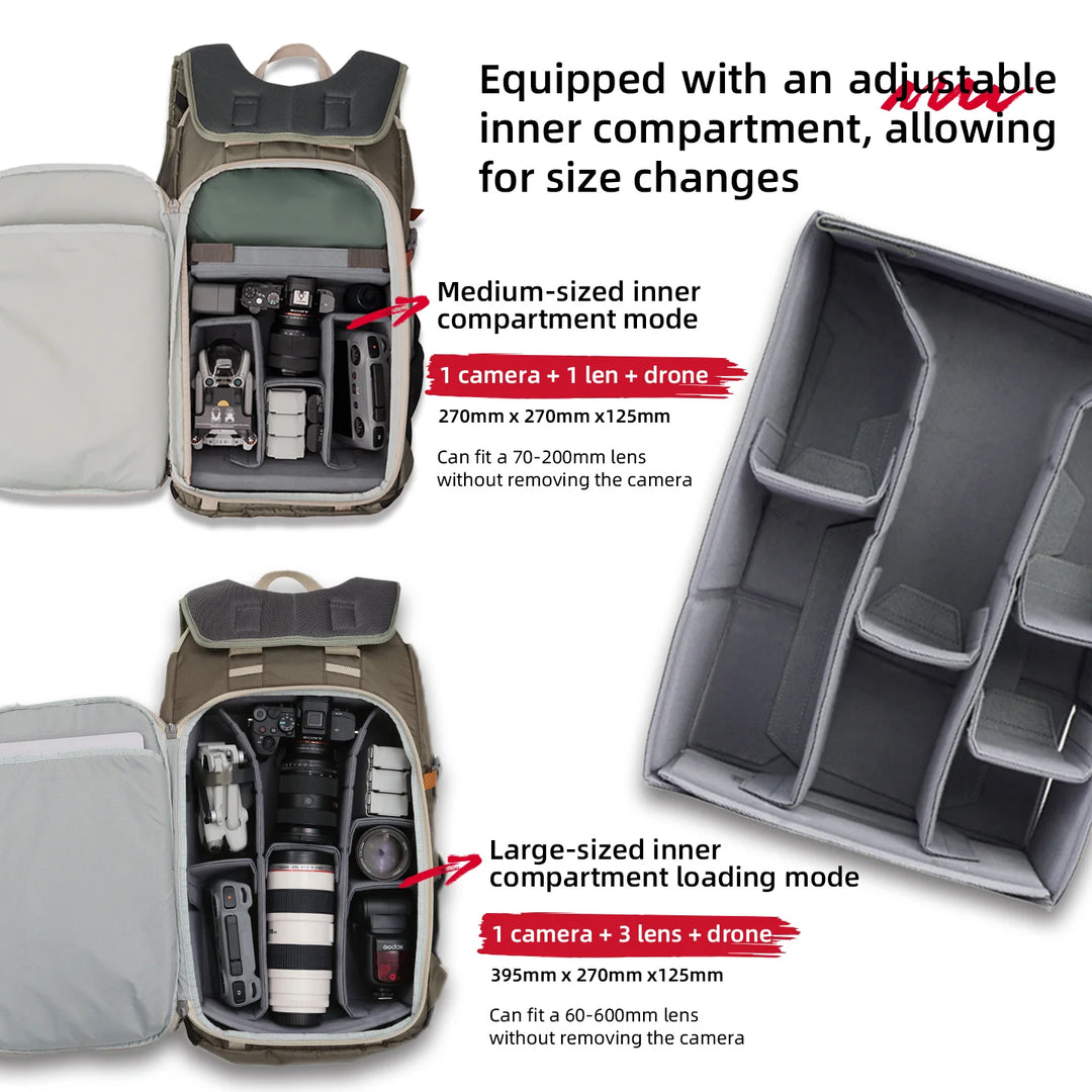 VSGO Pocket Ranger 户外相机包 25L ( V-PR02 ) 