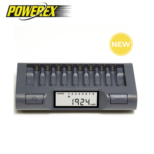 Powerex MH-C940 C940 8 节 8 槽 Turbo AA/AAA 镍氢电池充电器分析仪