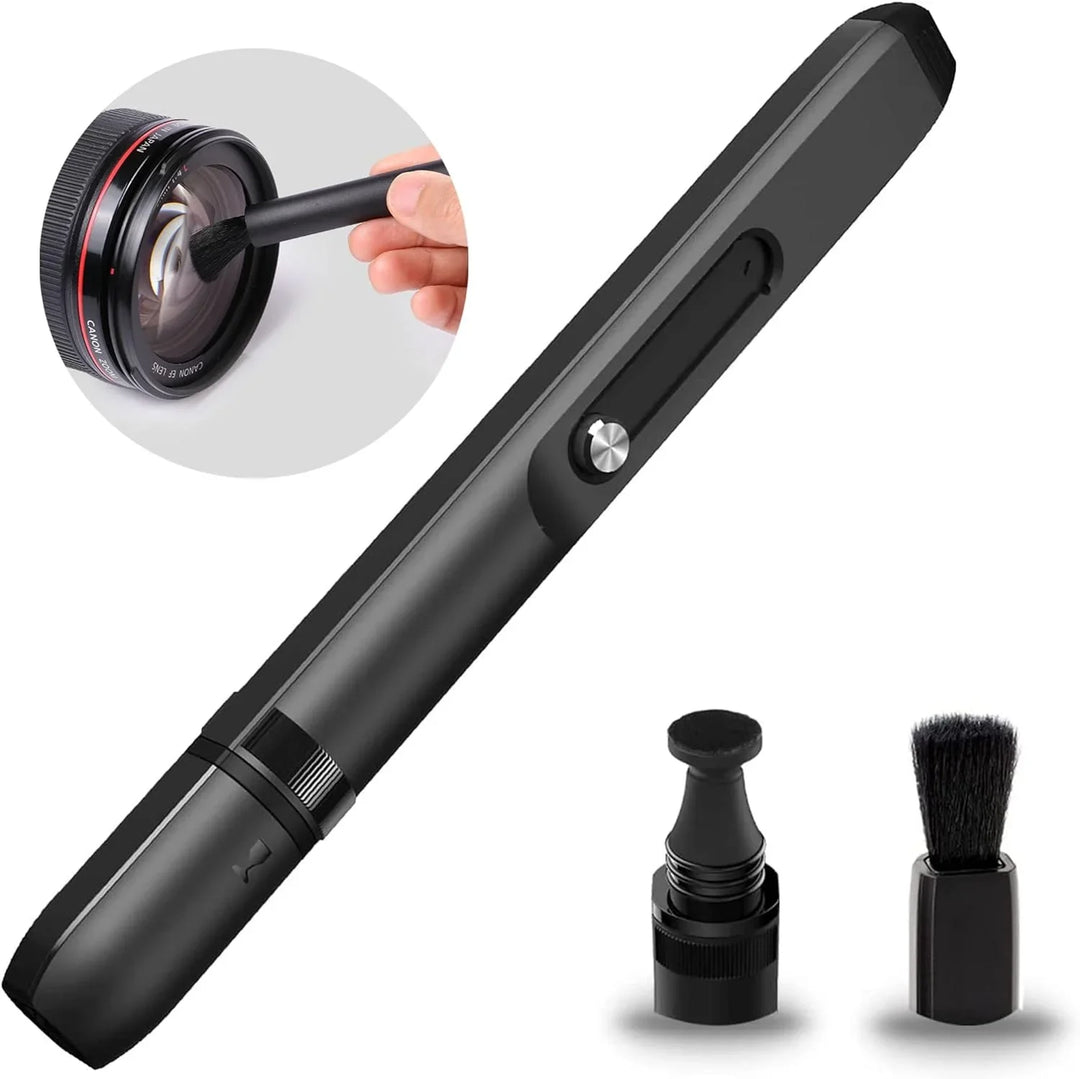 VSGO V-P01E Professional Lens Cleaning Pen Lens Brush V-P01E for Digital Camera Cleaning - Red Dot Photo