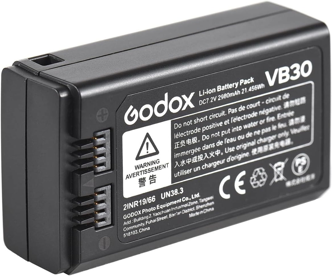 Godox VB30 电池，适用于 Godox V1 pro 闪光灯
