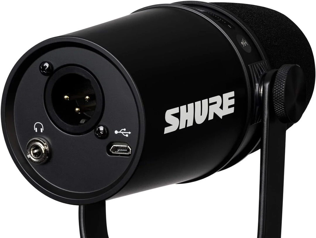 舒尔 MV7 USB/XLR 全能播客音乐家金属麦克风