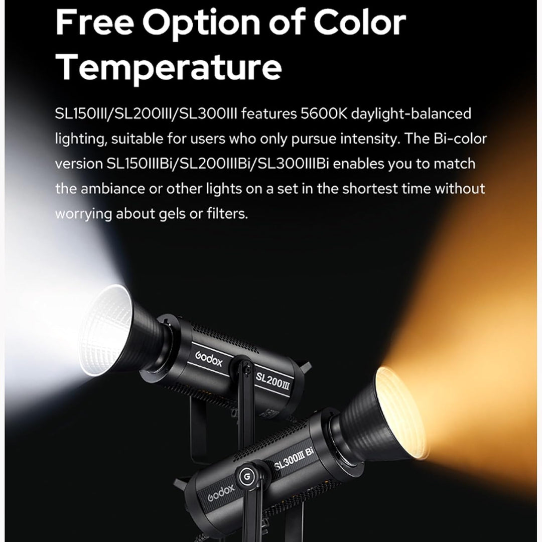 Godox SL200iii 双 LED 视频灯