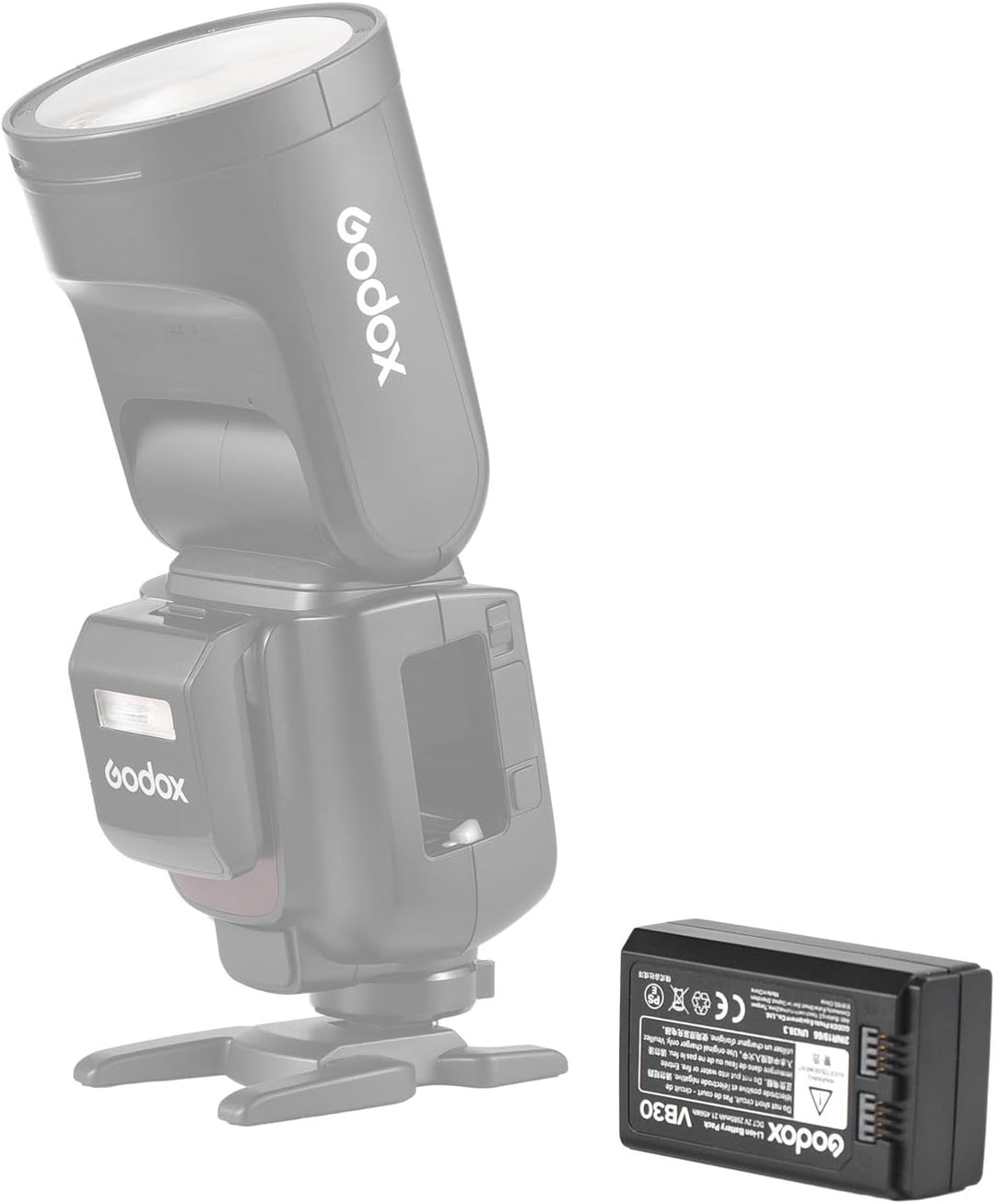 Godox VB30 电池，适用于 Godox V1 pro 闪光灯