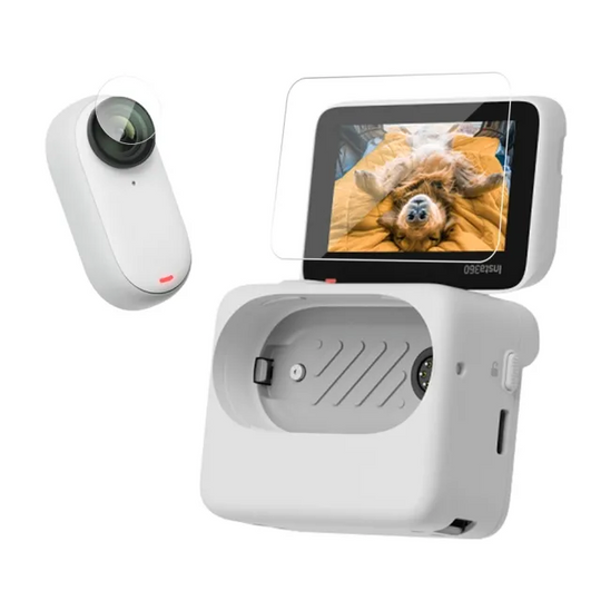Telesin 钢化玻璃屏幕保护膜，适用于 insta360 go 3/3s