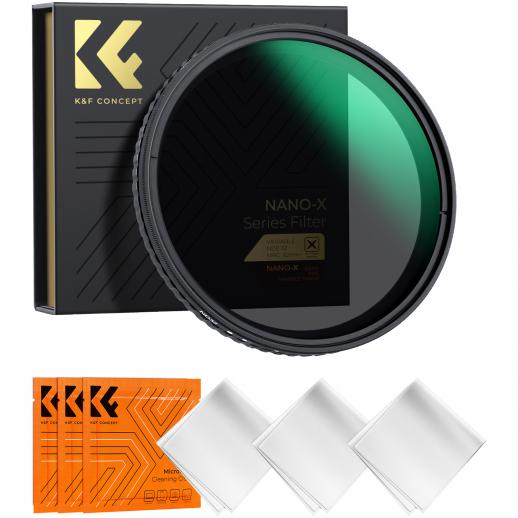 K&amp;F Concept Nano-X VND 滤光片 NDX ND2-ND32 滤光片 可变中性密度滤光片