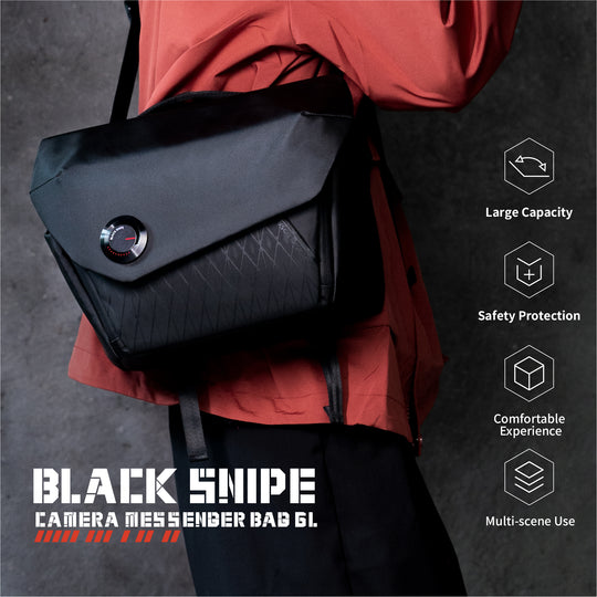 VSGO Black Snipe 6L 通勤相机背包
