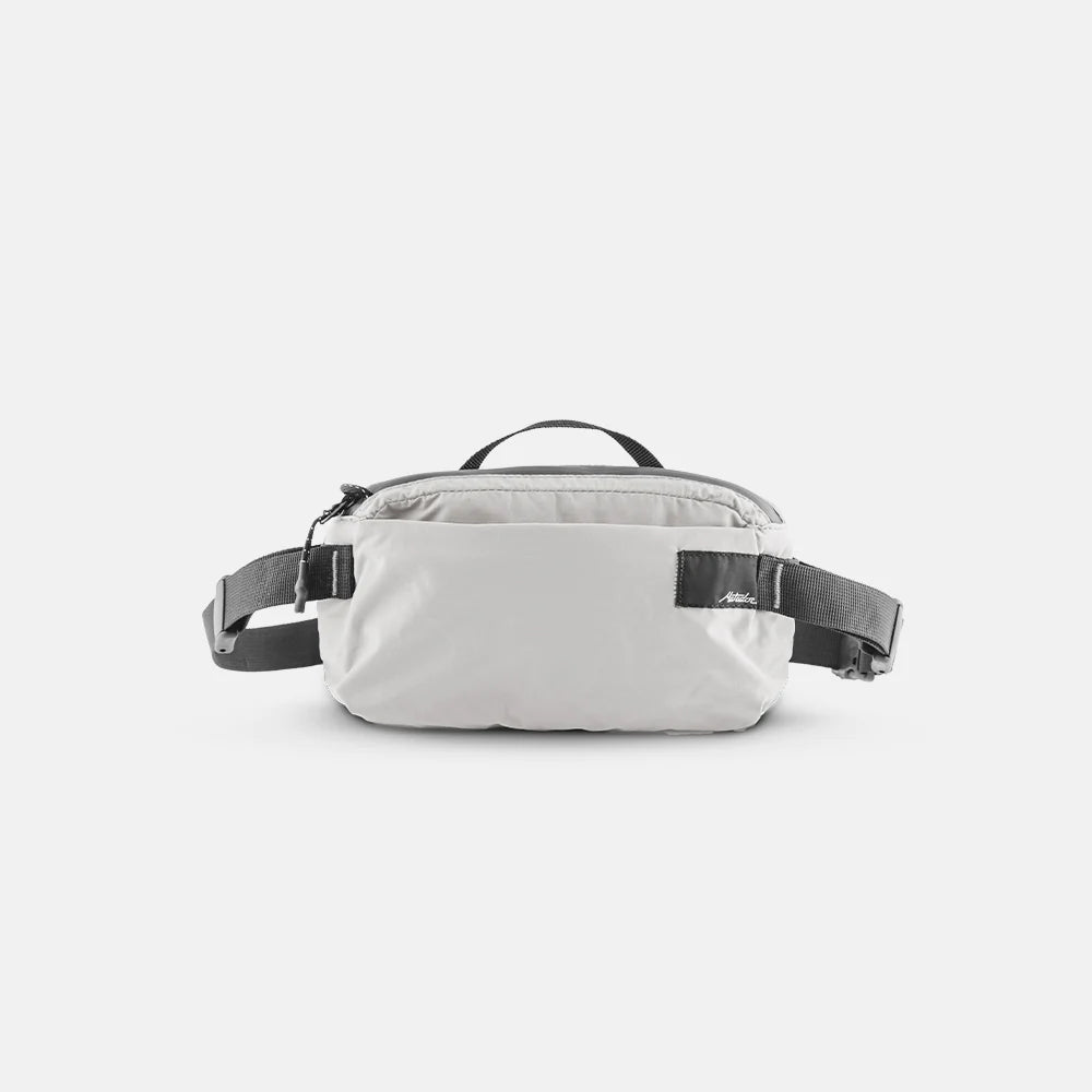 White Matador ReFraction Packable Sling on white background.