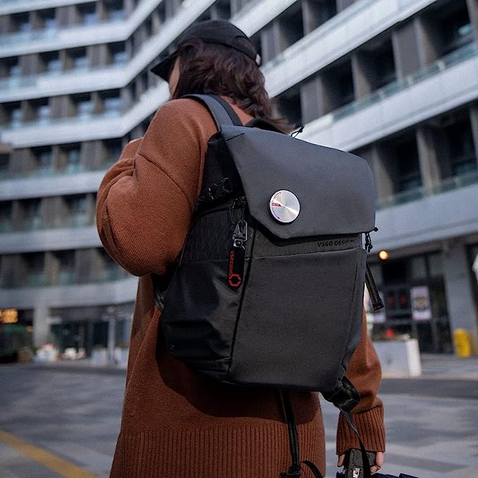 VSGO V-BP02 黑色 Snipe 16L 通勤相机背包