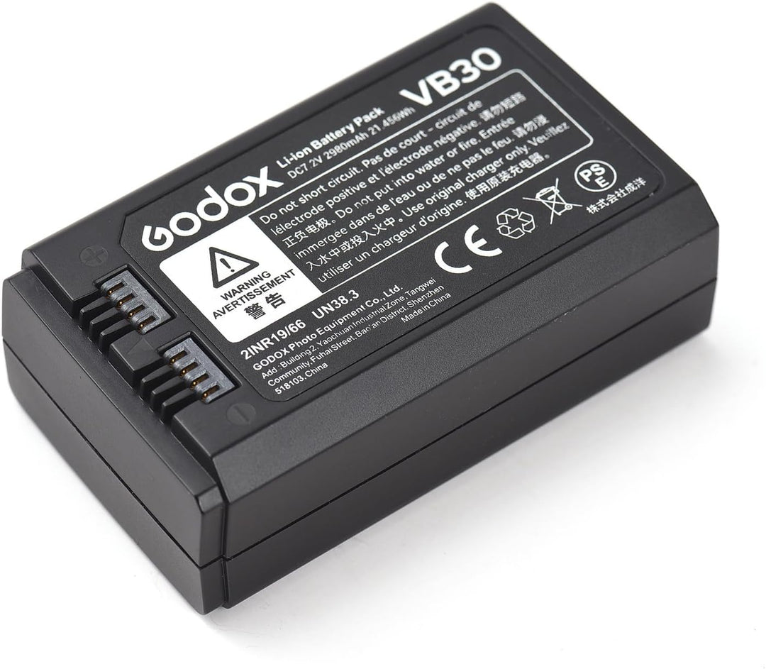 Godox VB30 电池，适用于 Godox V1 pro 闪光灯