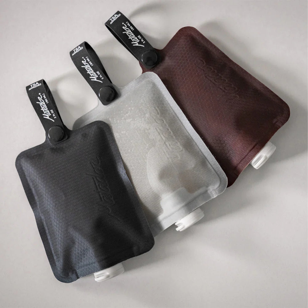 Matador FlatPak 洗漱瓶（3 件装）- 多色