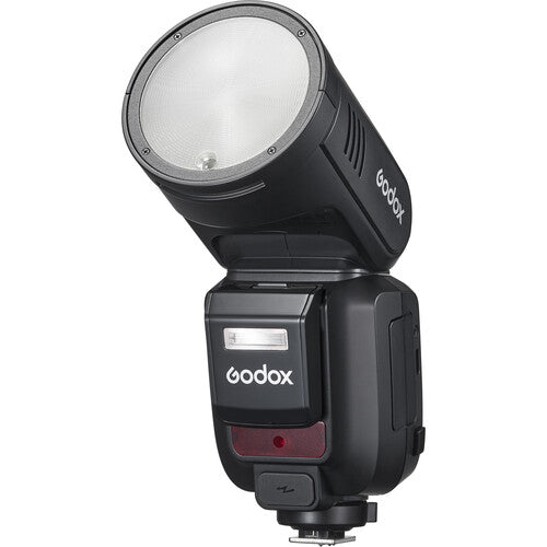 Godox V100 100W TTL 锂离子圆头相机闪光灯无线传输 Speedlite 闪光灯