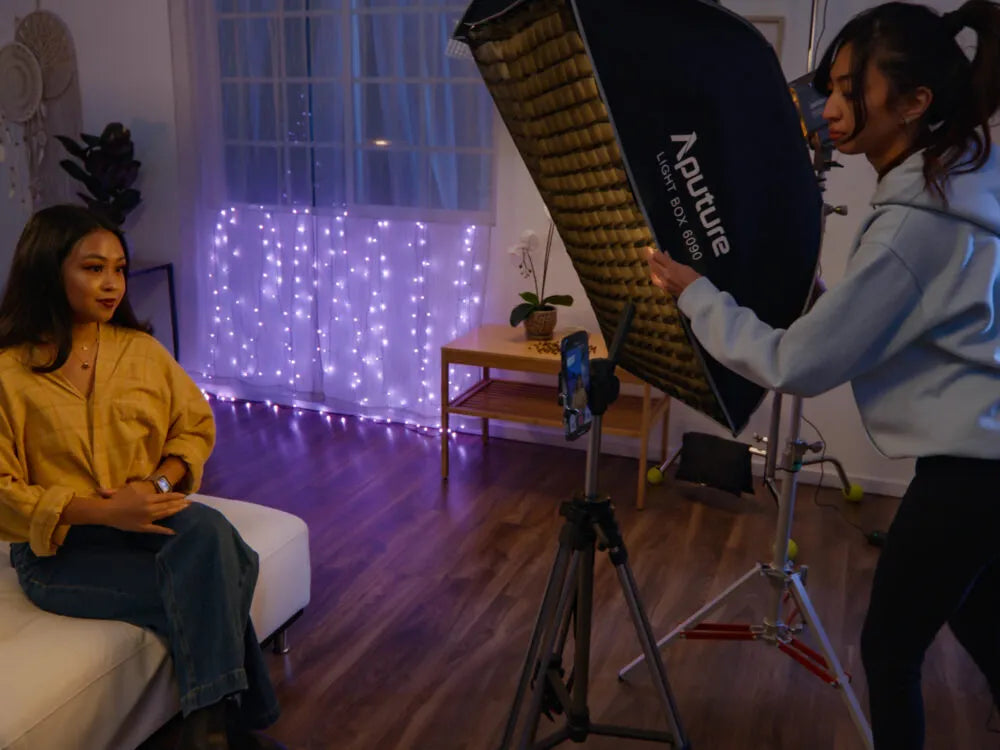 Aputure 柔光箱灯箱 60 x 90 6090 带 Bowen Mount 