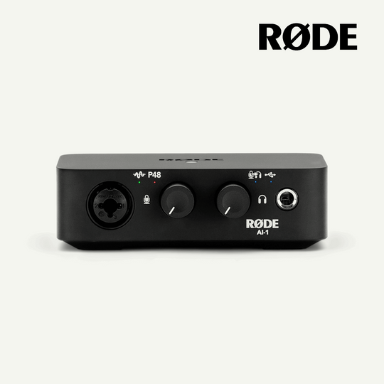 Rode AI-1 USB 音频接口（录音室品质 AI1 音频混合器） 