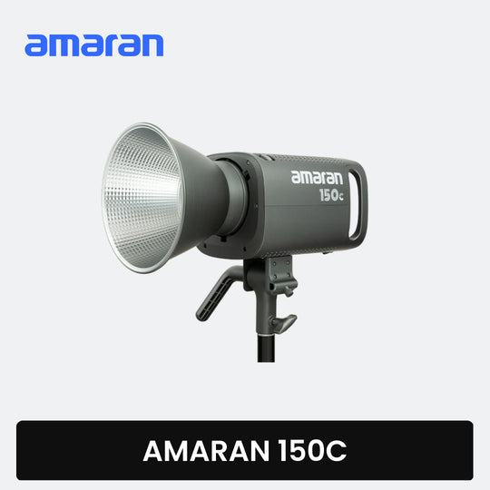 amaran 150c RGB LED 单灯（灰色、深灰色和白色）
