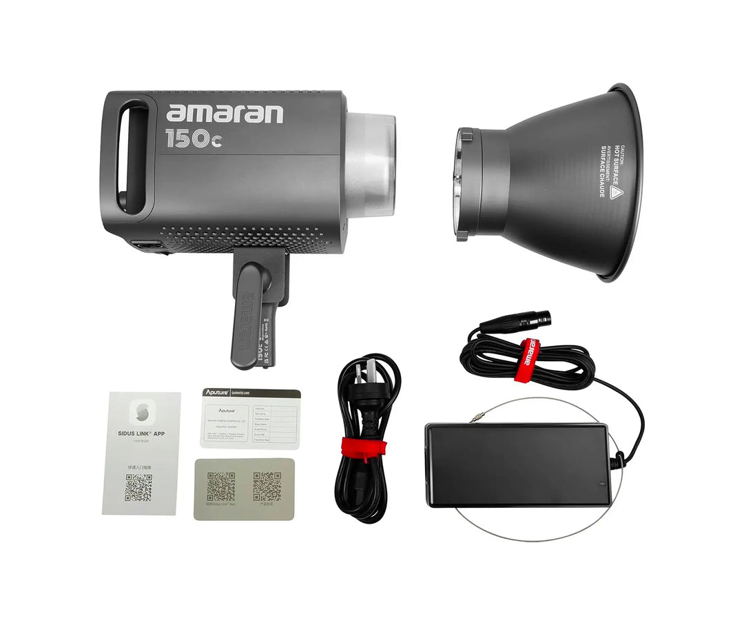 amaran 150c RGB LED 单灯（灰色、深灰色和白色）