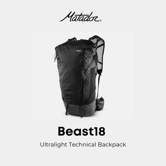 Matador Beast18 2.0 可折叠背包 - 木炭色 MATBE18001BK