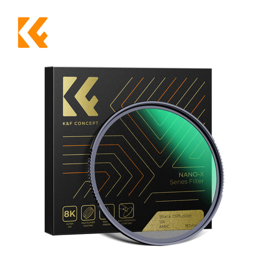 K&amp;F Concept Black Mist 非磁性滤镜套装 Nano 系列特效滤镜 Cinebloom Black Diffusion 适用于相机镜头