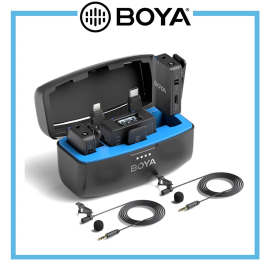 Boya BOYAMIC 一体式无线麦克风，内置 REC 功能