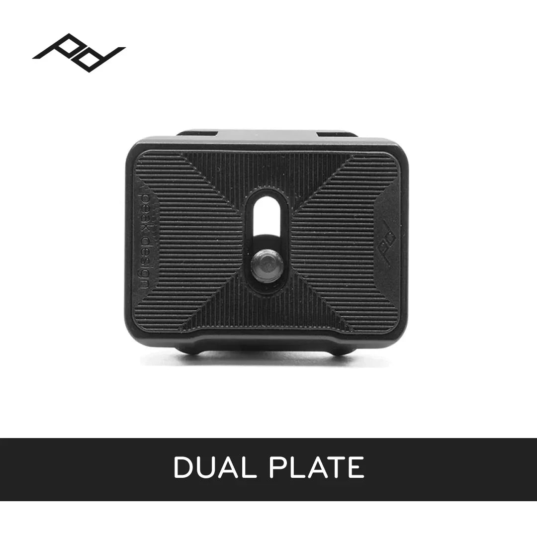 Peak Design Dual Plate v2 for Capture Camera Clip For Peak Design Capture Clips - Red Dot Photo