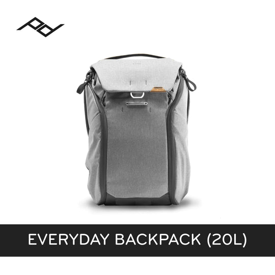 (当天发货)Peak Design Everyday 背包 20L V2 (黑色、木炭色、灰色、午夜蓝、土狼色)