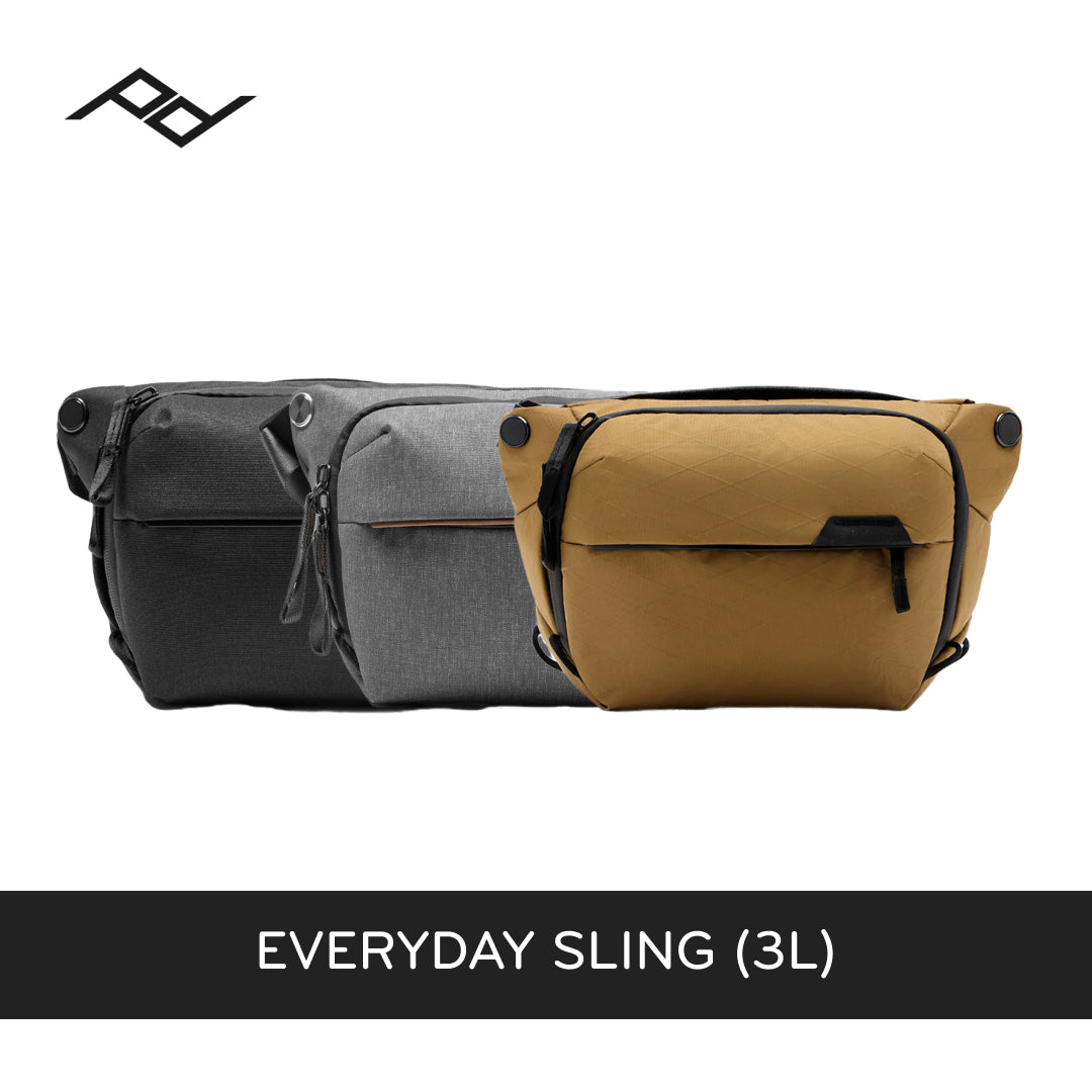 Peak Design Everyday Sling V2 3L 2019（黑色、灰色、土狼色）