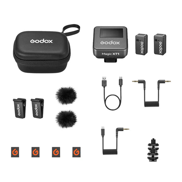 Godox Magic XT1 2.4Ghz 无线麦克风系统