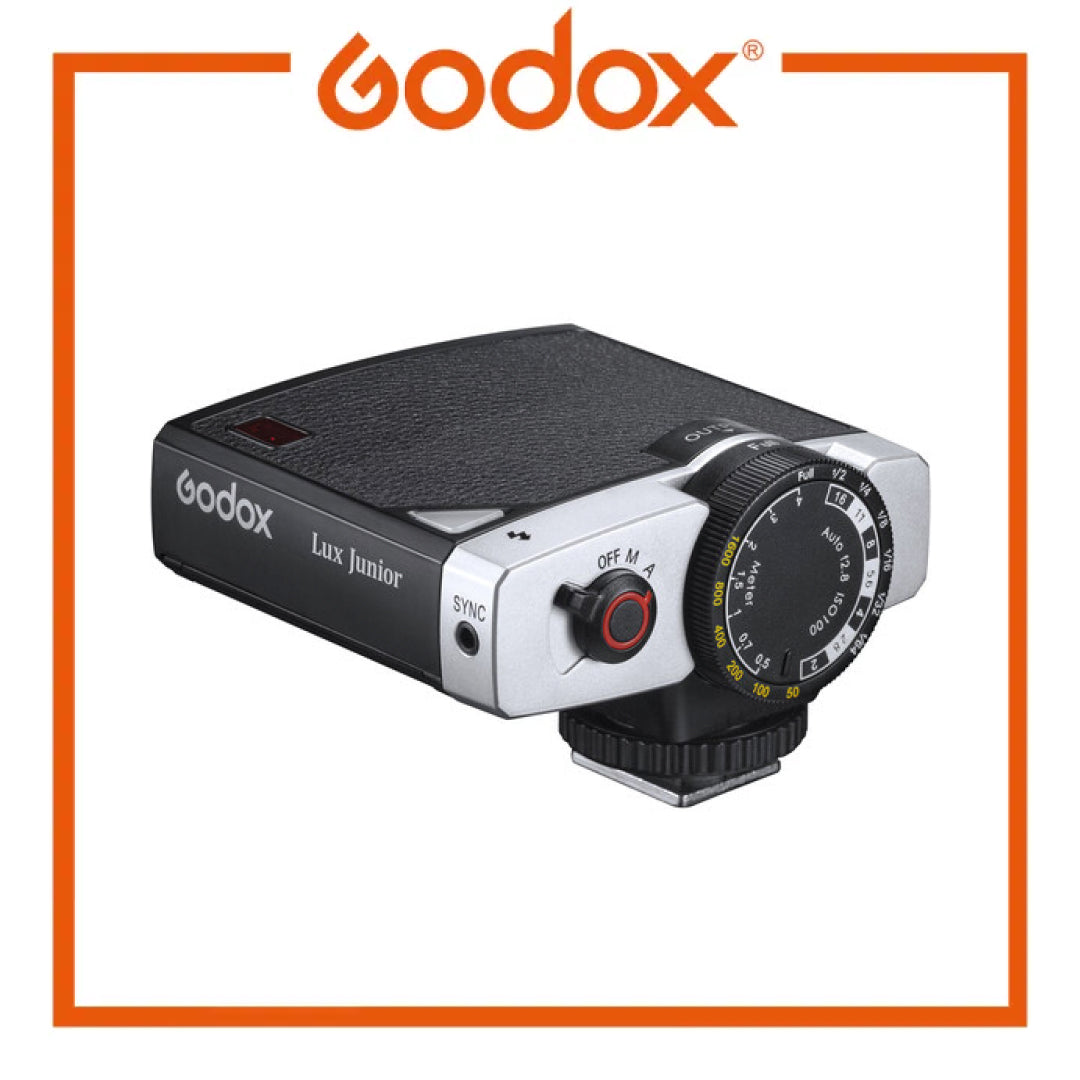 Godox Lux Junior 复古相机闪光灯（黑色） 