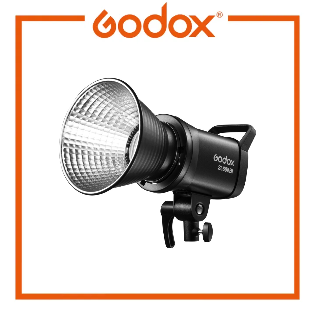 Godox SL60BI SL60IIBI SL60 双色紧凑型视频灯 LED 灯，适用于摄影视频