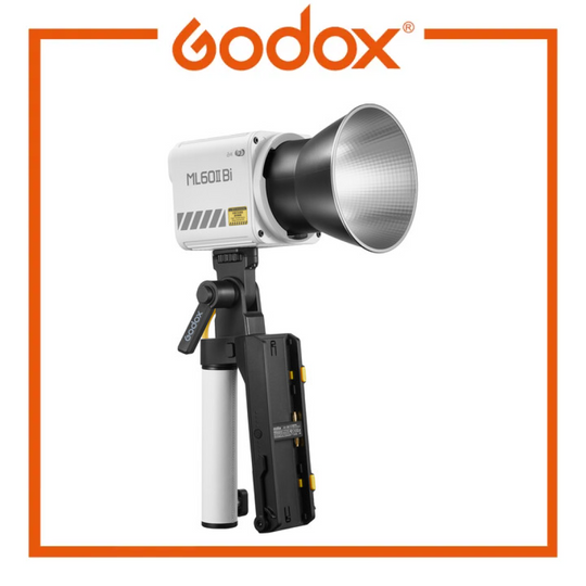 Godox ML60IIBi 双色 LED 单灯套件（AK-B01 电池手柄套件）