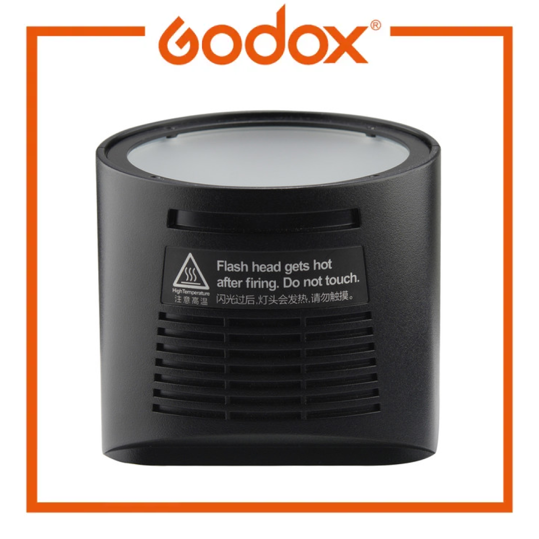 Godox Witstro H200R 圆形闪光灯头，适用于 AD200 TTL 口袋闪光灯